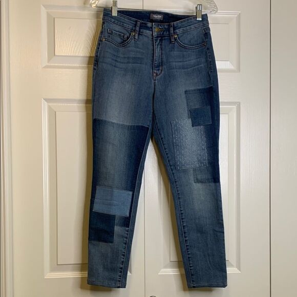 Martha Stewart Blue Classic Denim Jeans - Picture 1 of 12